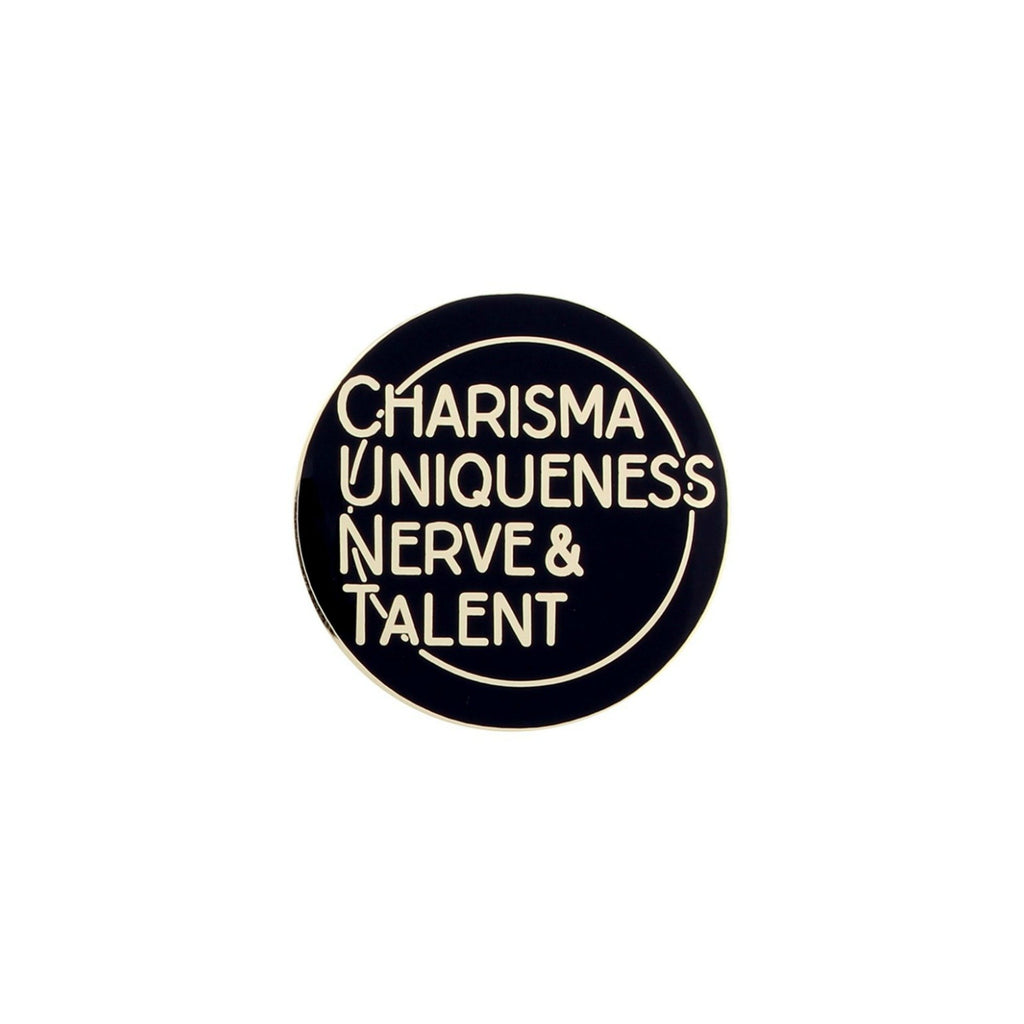 Charisma Uniqueness Nerve & Talent RuPaul Lapel Pin Badge - Minimum Mouse