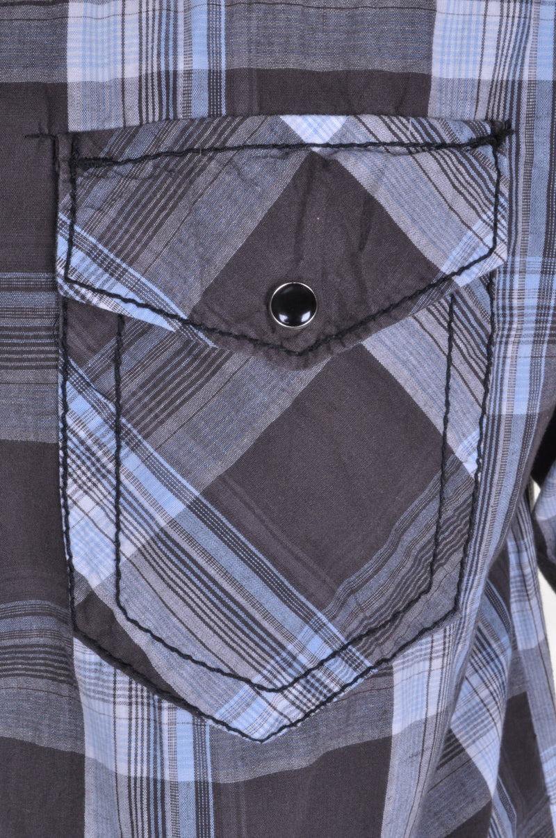 Checked Western Shirt L - Minimum Mouse