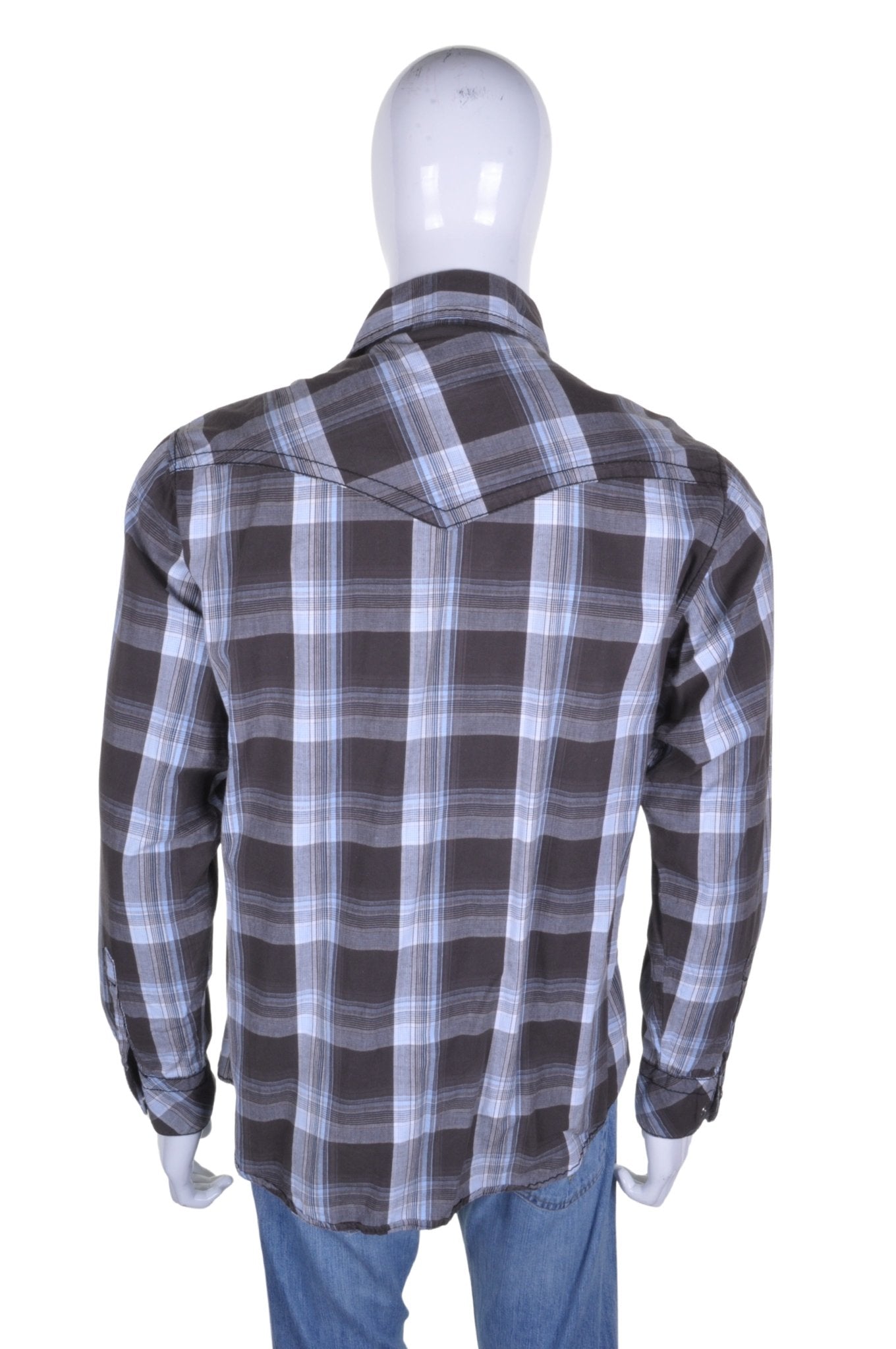 Checked Western Shirt L - Minimum Mouse