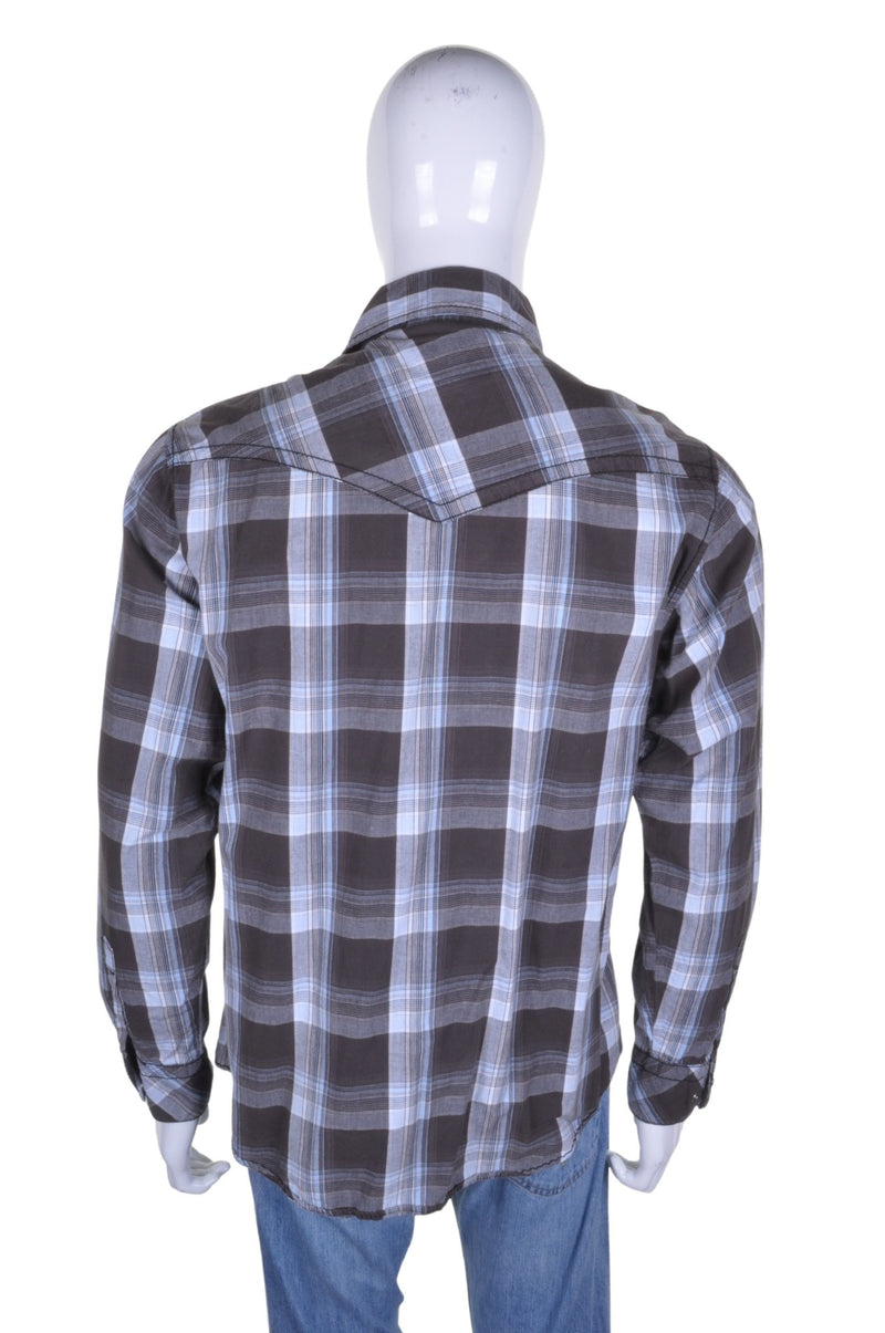 Checked Western Shirt L - Minimum Mouse