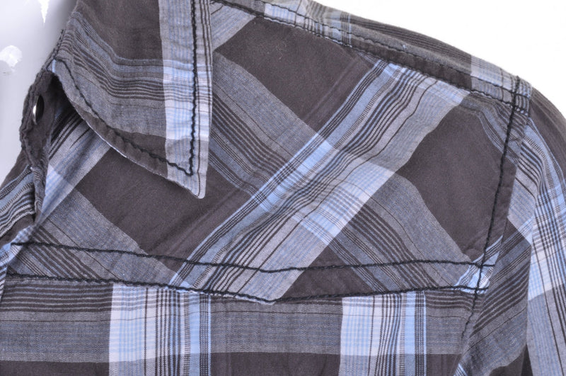 Checked Western Shirt L - Minimum Mouse
