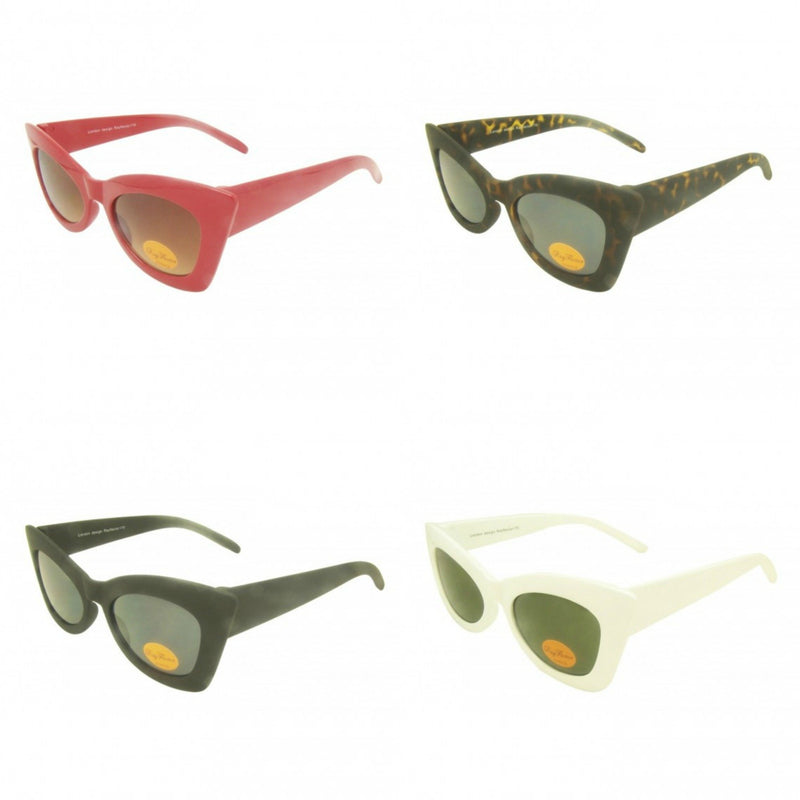 Chunky Square Cat Eye Sunglasses - Minimum Mouse