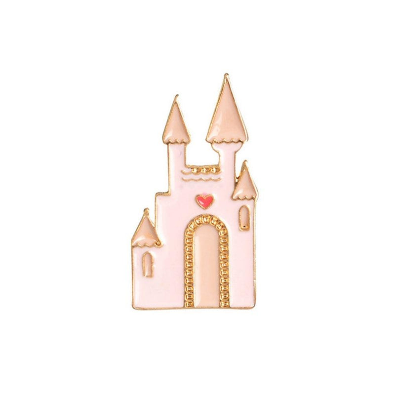 Cinderella Castle Enamel Lapel Pin Badge - Minimum Mouse