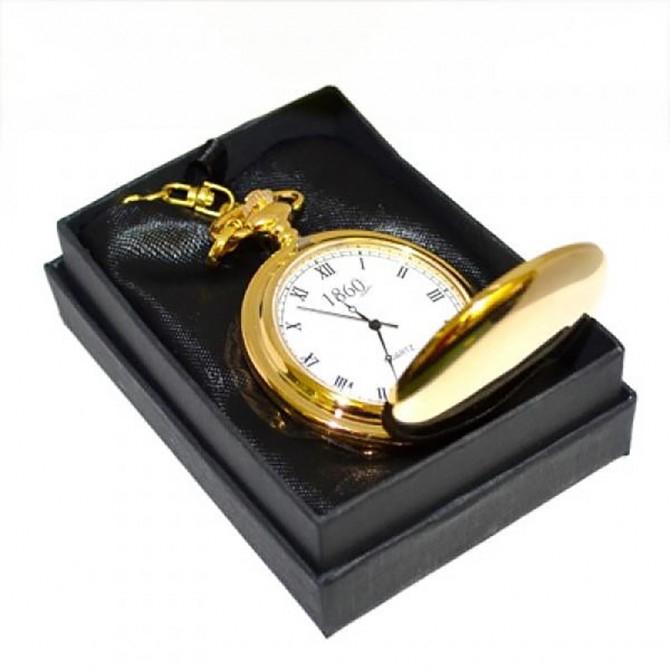 Classic Gold Quartz Pocket Watch - Minimum Mouse