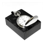 Classic Silver Quartz Pocket Watch - Minimum Mouse