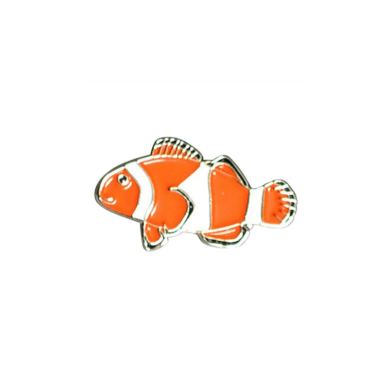 Clown Fish Enamel Lapel Pin Badge - Minimum Mouse
