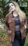 Cocoa Brown Cord Jacket by Run and Fly - Minimum Mouse