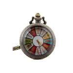 Colourful Face Quartz Pocket Watch - Minimum Mouse