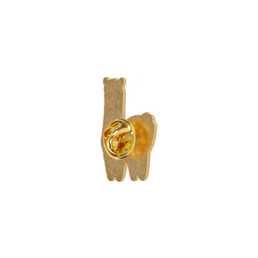 Cute Alpaca Llama Enamel Lapel Pin Badge - Minimum Mouse