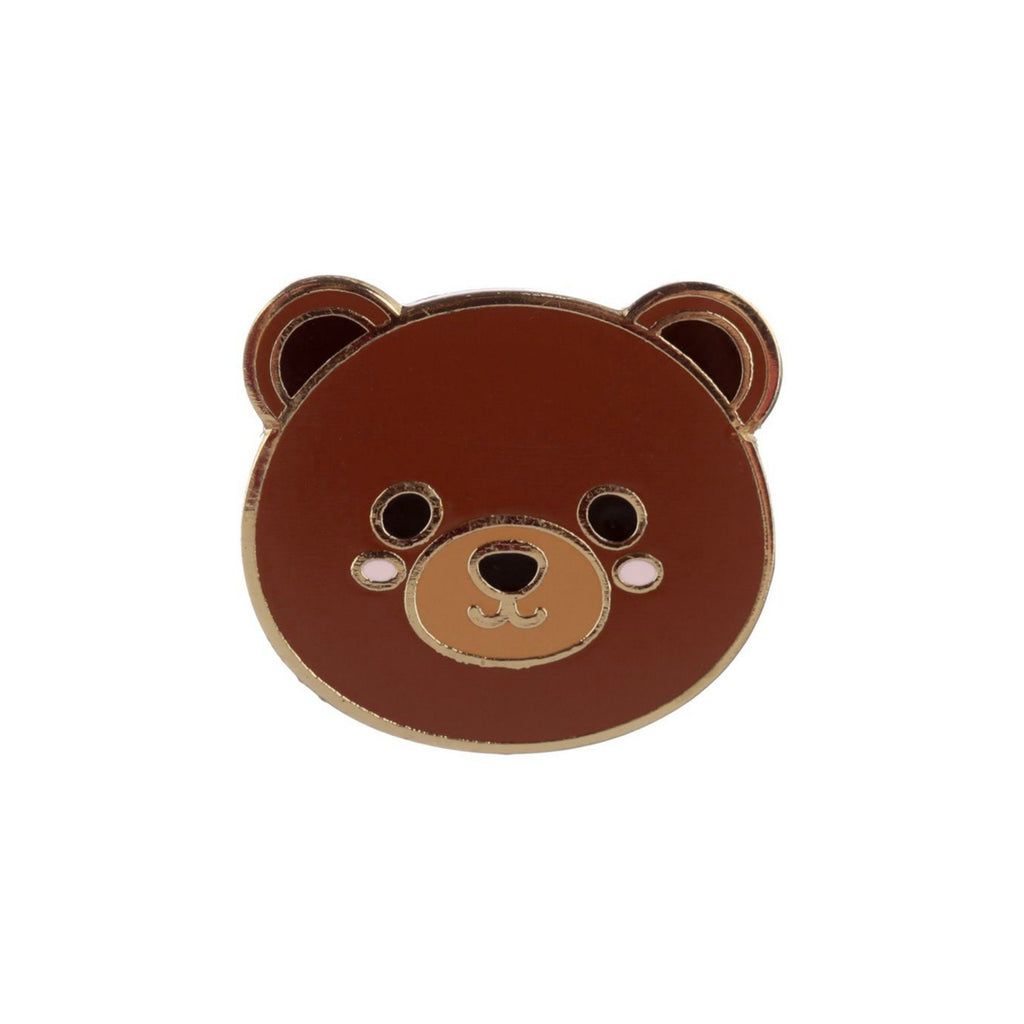 Cute Bear Enamel Lapel Pin Badge - Minimum Mouse