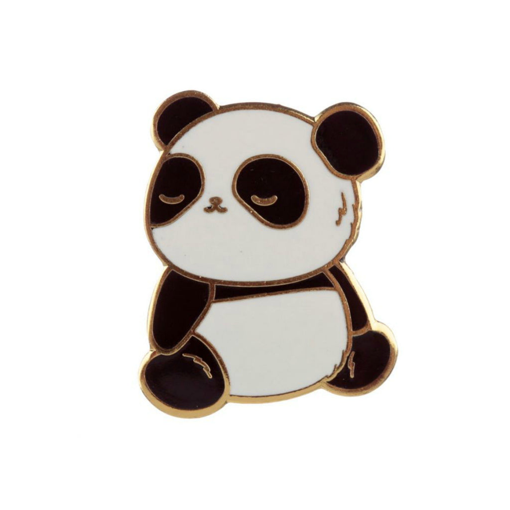 Cute Panda Enamel Lapel Pin Badge - Minimum Mouse