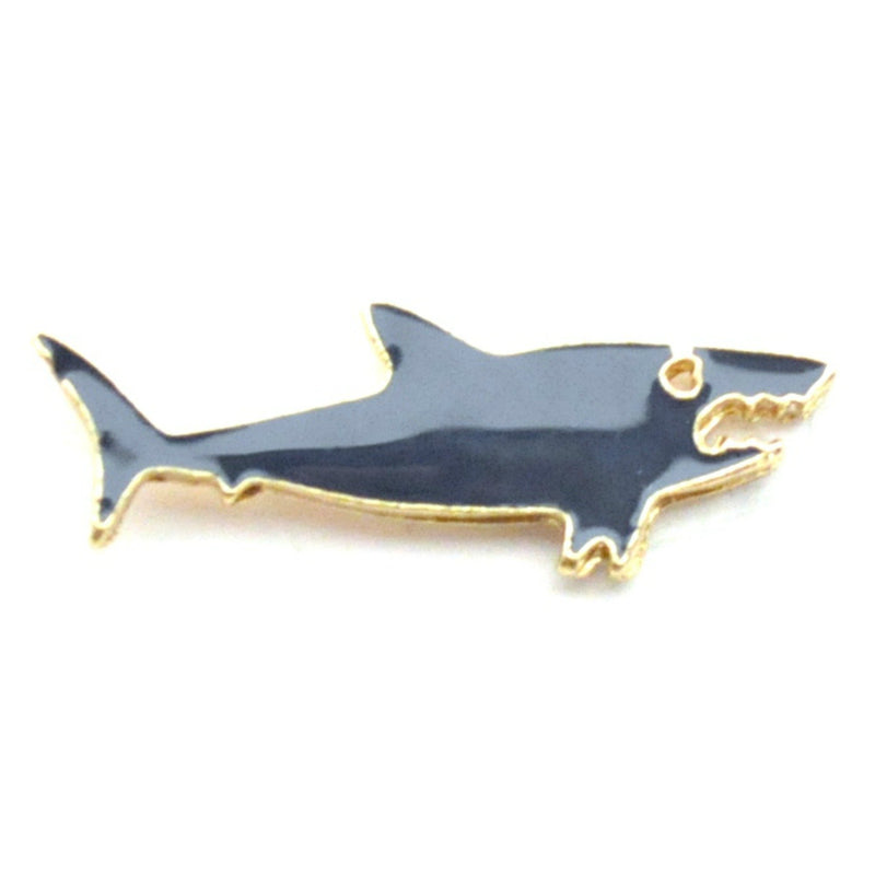 Cute Shark Enamel Lapel Pin Badge - Minimum Mouse