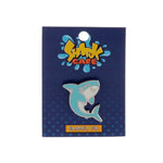 Cute Shark Enamel Lapel Pin Badge - Minimum Mouse