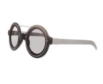 CYRUS Round Lens Brow Bar Sunglasses - Minimum Mouse