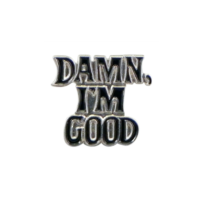 Damn I'm Good Enamel Lapel Pin Badge - Minimum Mouse