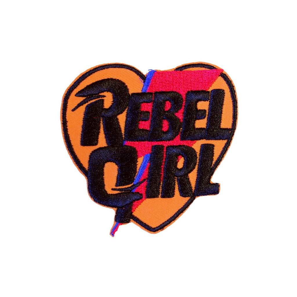 David Bowie Rebel Girl Iron On Patch - Minimum Mouse