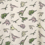 Dinosaur Print T Shirt by Run and Fly in Stone - Minimum Mouse