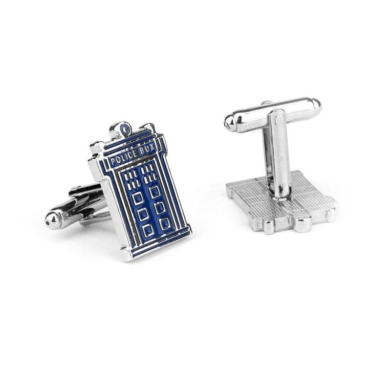 Doctor Who Tardis Cufflinks - Minimum Mouse