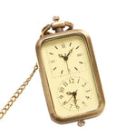 Double Dial Quartz Pocket Watch - Minimum Mouse