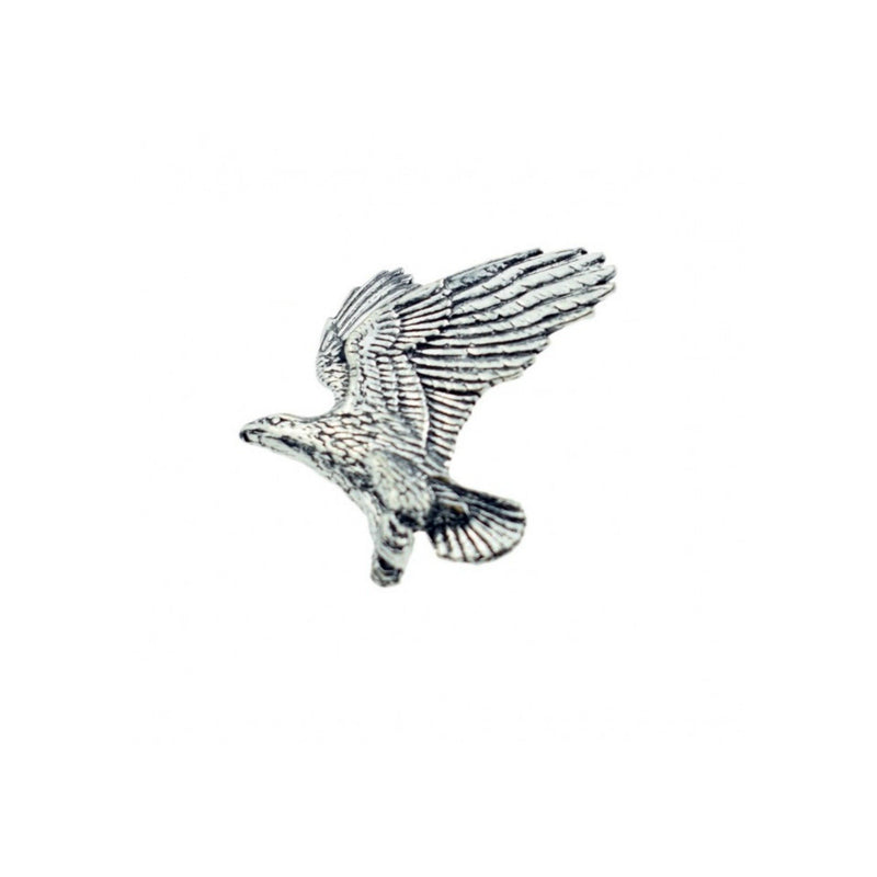 Eagle Pewter Lapel Pin Badge - Minimum Mouse