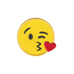 Smile Face Emoji Iron On Patch