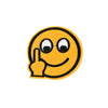 Smile Face Emoji Iron On Patch