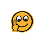 Smile Face Emoji Iron On Patch