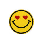 Smile Face Emoji Iron On Patch