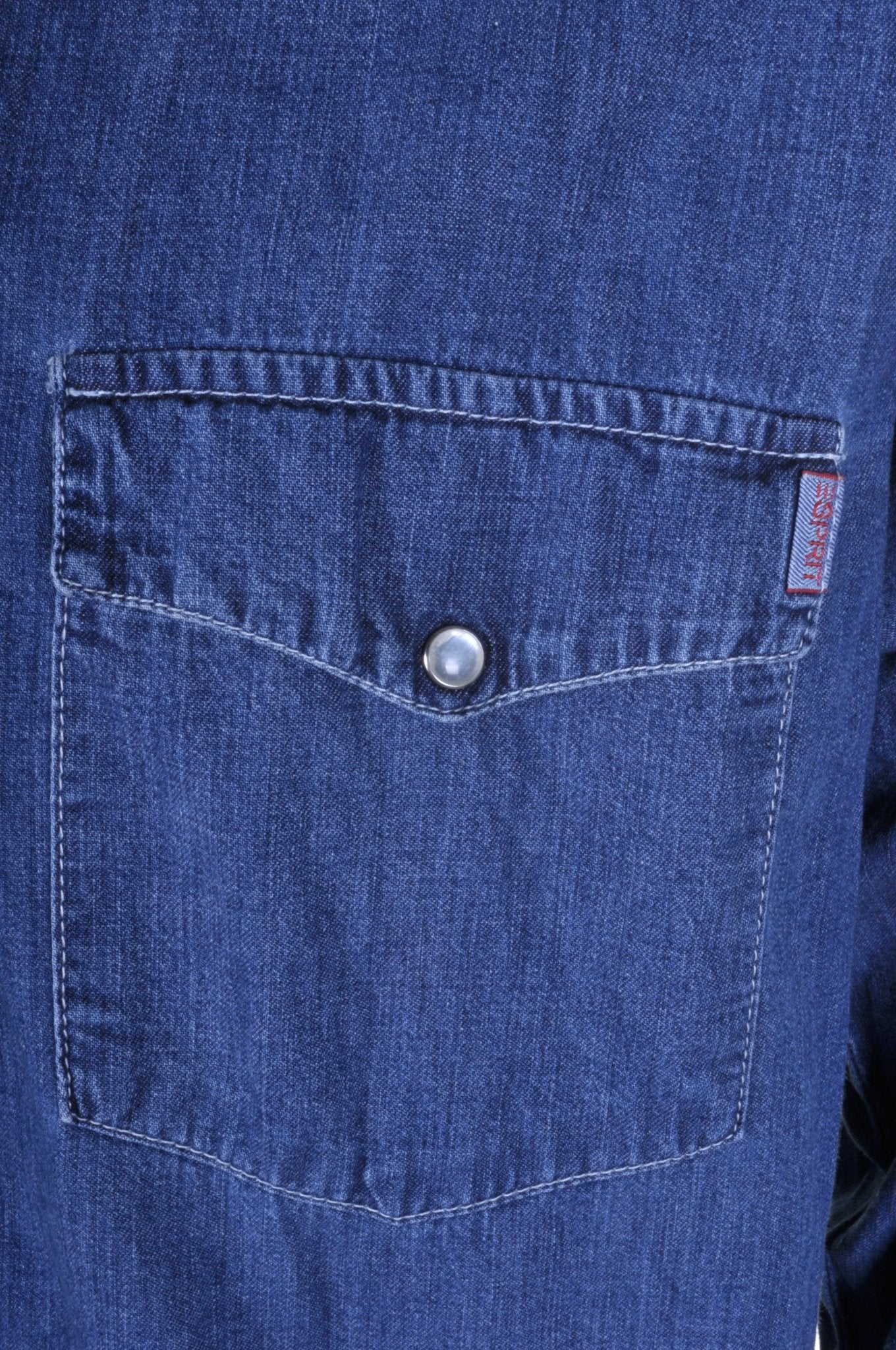 Esprit Blue Denim Western Shirt M - Minimum Mouse