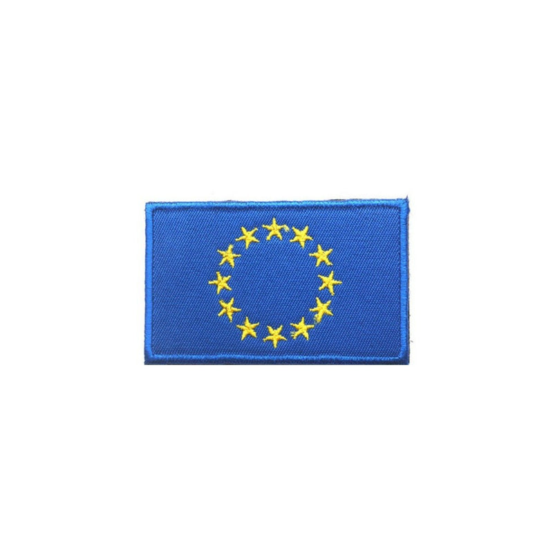 European Union EU Flag Sew On Patch - Minimum Mouse