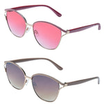 Eyelevel 70's Style Metal Cat Eye Sunglasses - Minimum Mouse