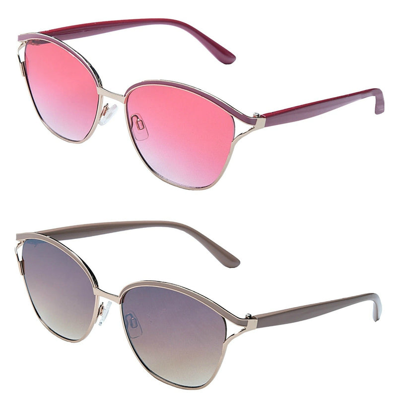 Eyelevel 70's Style Metal Cat Eye Sunglasses - Minimum Mouse