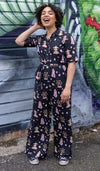 Fairground Print Jumpsuit by Run and Fly