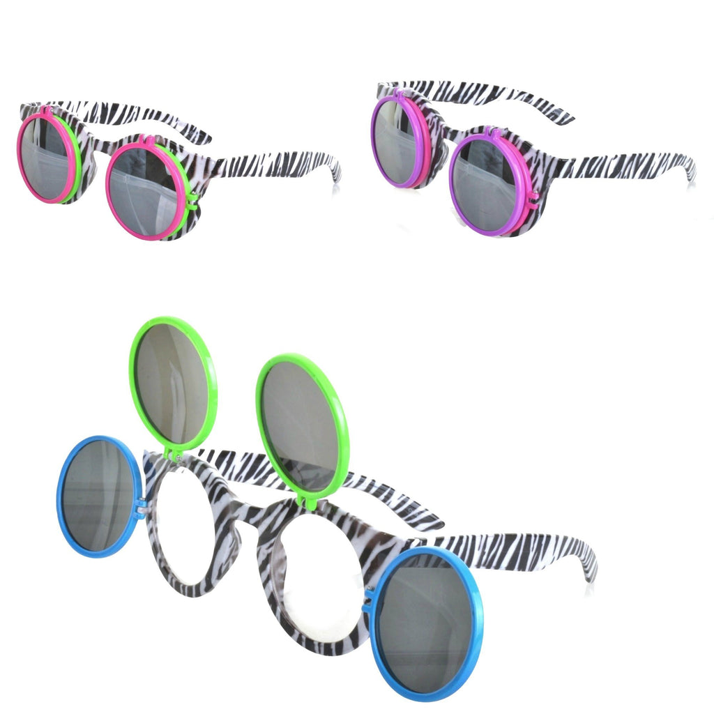 FLIP OUT 3 Way Flip Sunglasses - Minimum Mouse