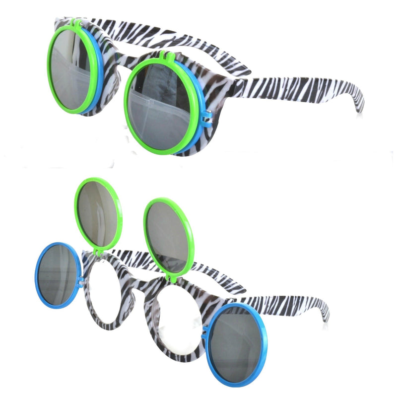 FLIP OUT 3 Way Flip Sunglasses - Minimum Mouse