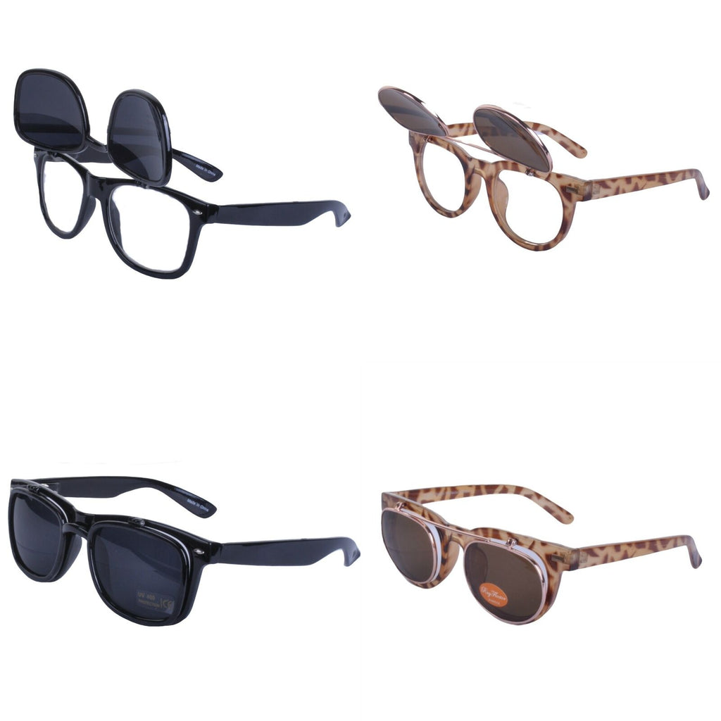 Flip Up Square Sunglasses - Minimum Mouse
