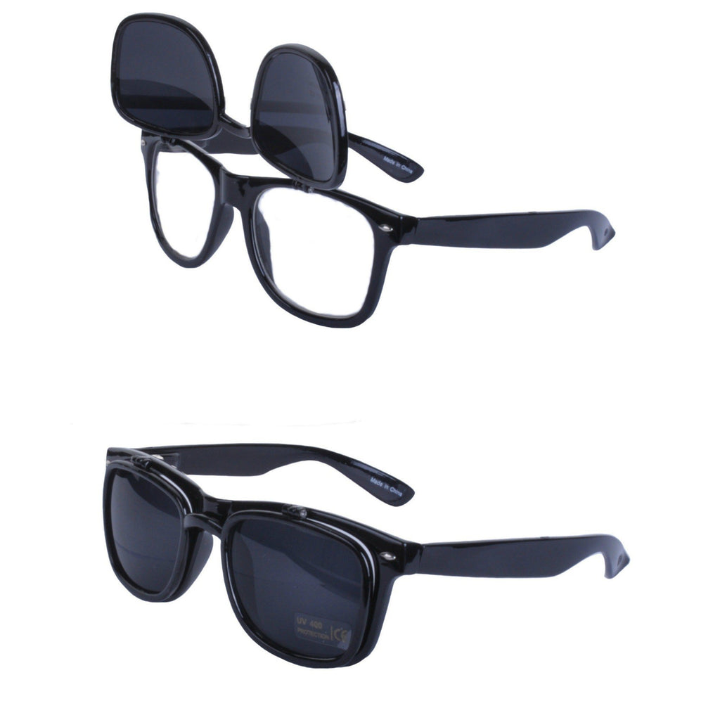 Flip Up Square Sunglasses - Minimum Mouse