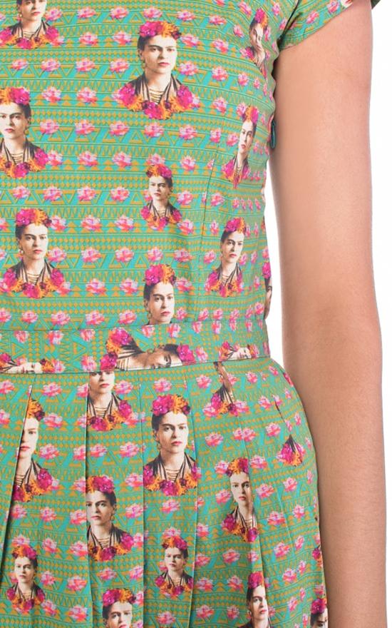Frida Print Dress by Run and Fly - Minimum Mouse