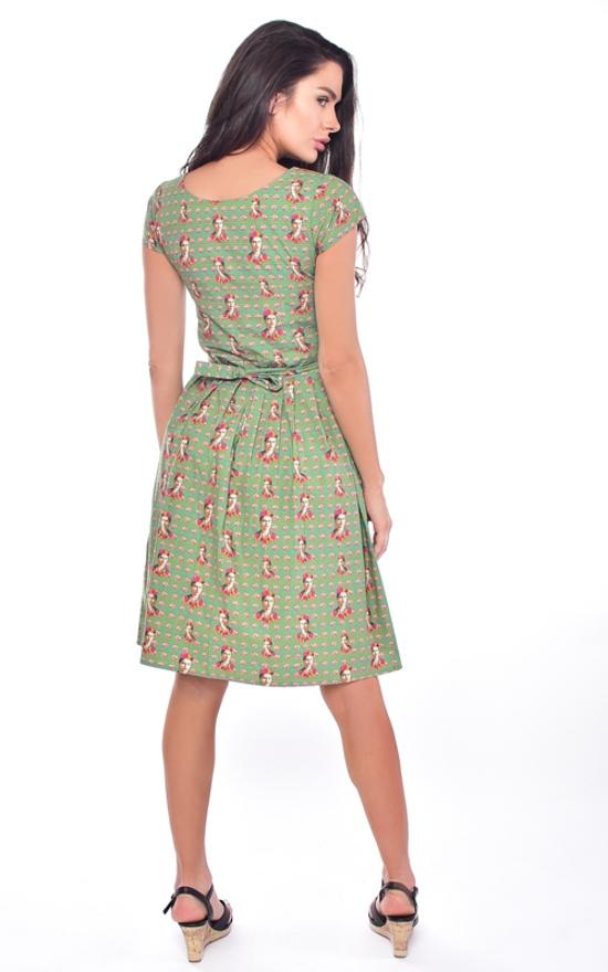 Frida Print Dress by Run and Fly - Minimum Mouse
