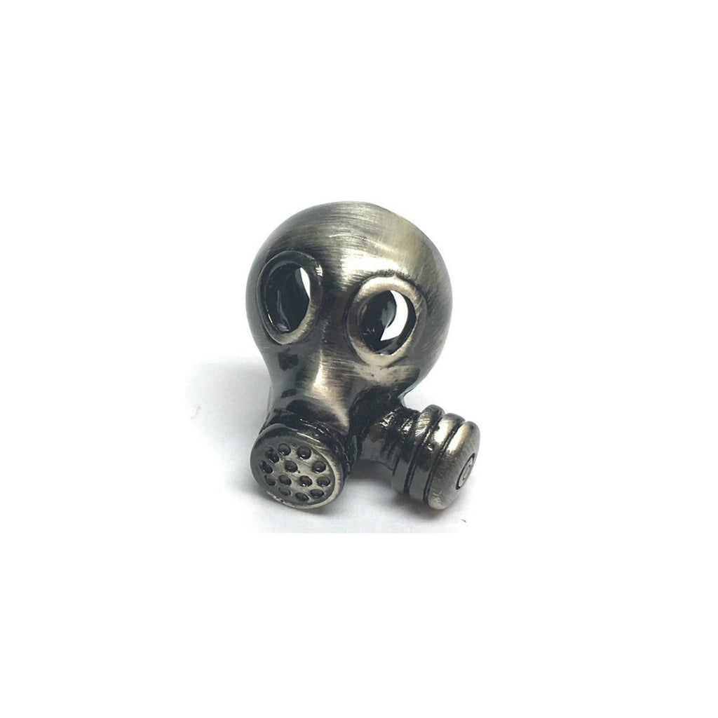 Gas Mask Lapel Pin Badge - Minimum Mouse