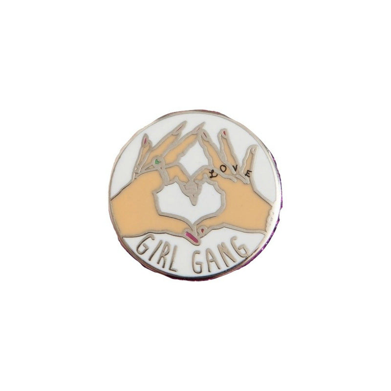 Girl Gang Lapel Pin Badge - Minimum Mouse
