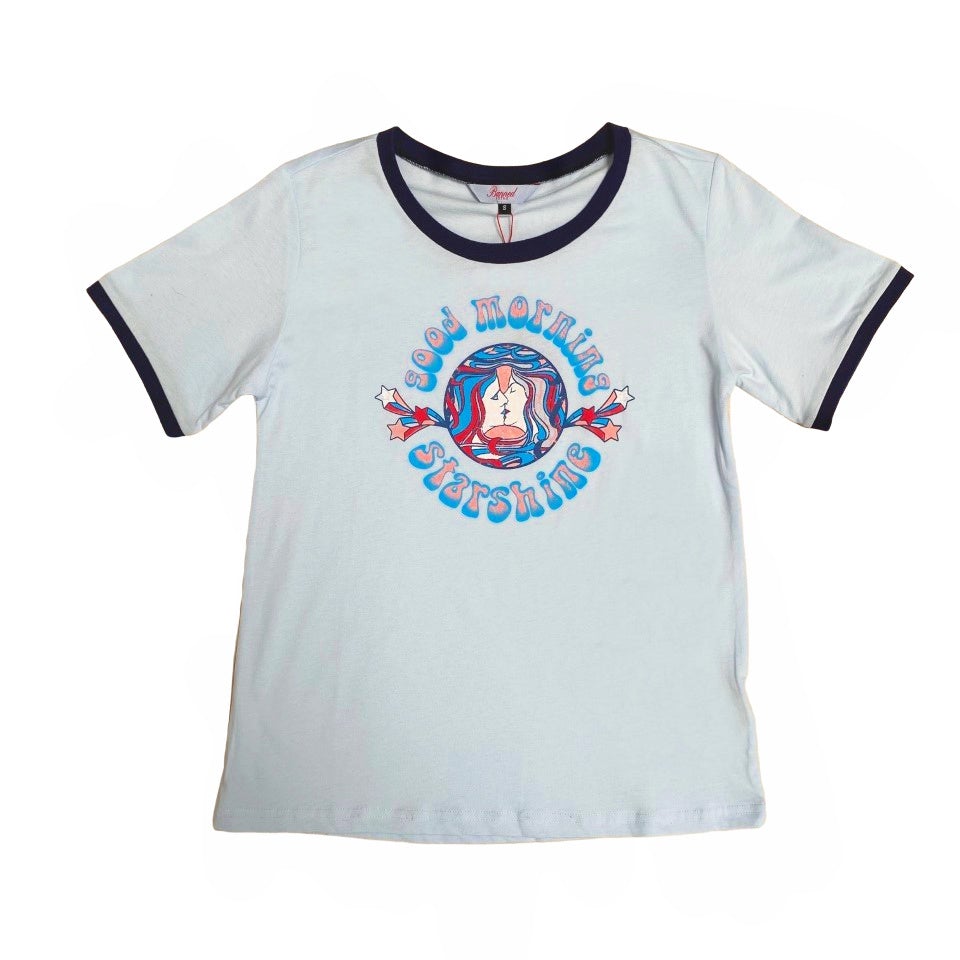 Good Morning Star Shine T Shirt by Banned Apparel - Minimum Mouse