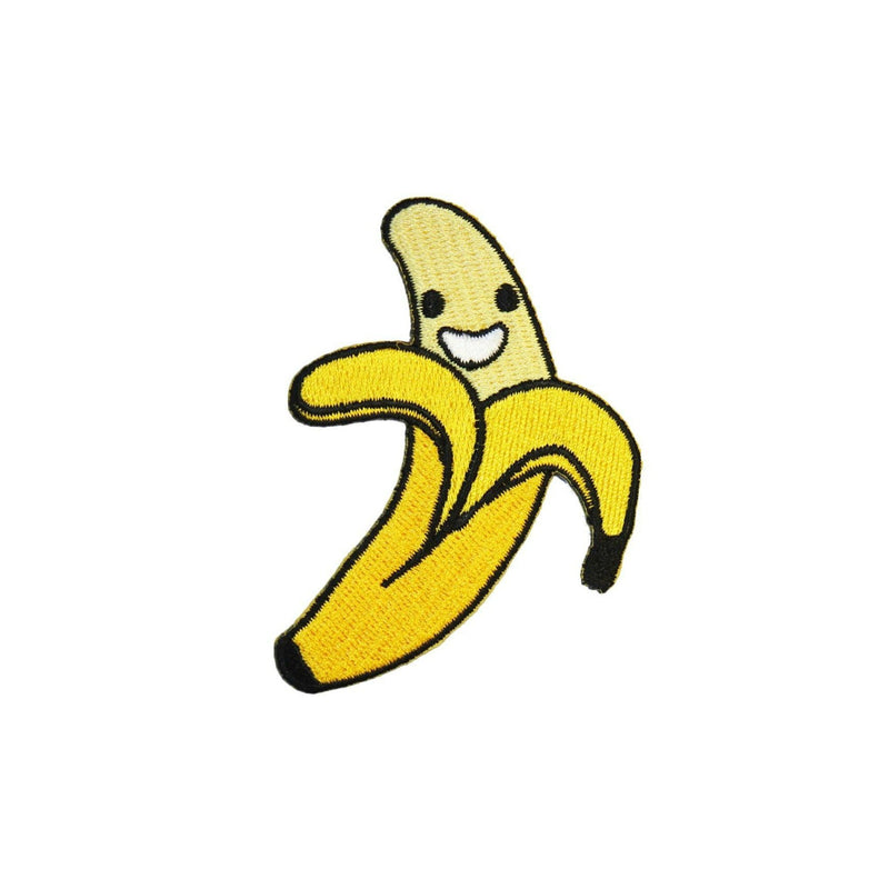 Happy Banana Iron On Patch - Minimum Mouse