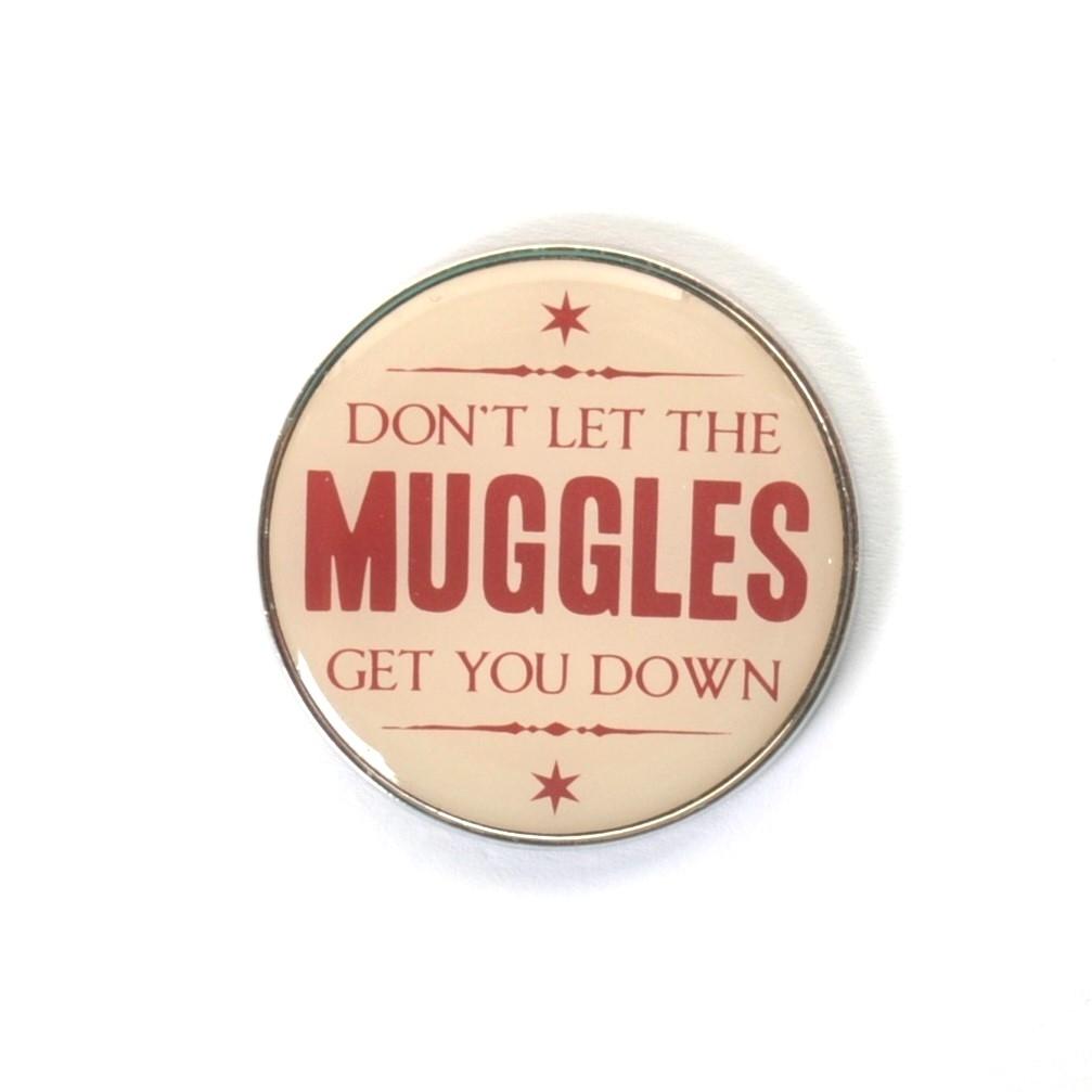 Harry Potter Don't Let The Muggles Get You Down Lapel Pin Badge Gift ...