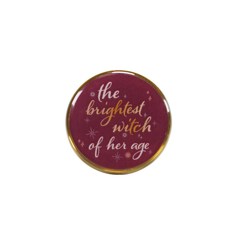 Harry Potter The Brightest Witch Of Her Age Lapel Pin Badge - Minimum Mouse