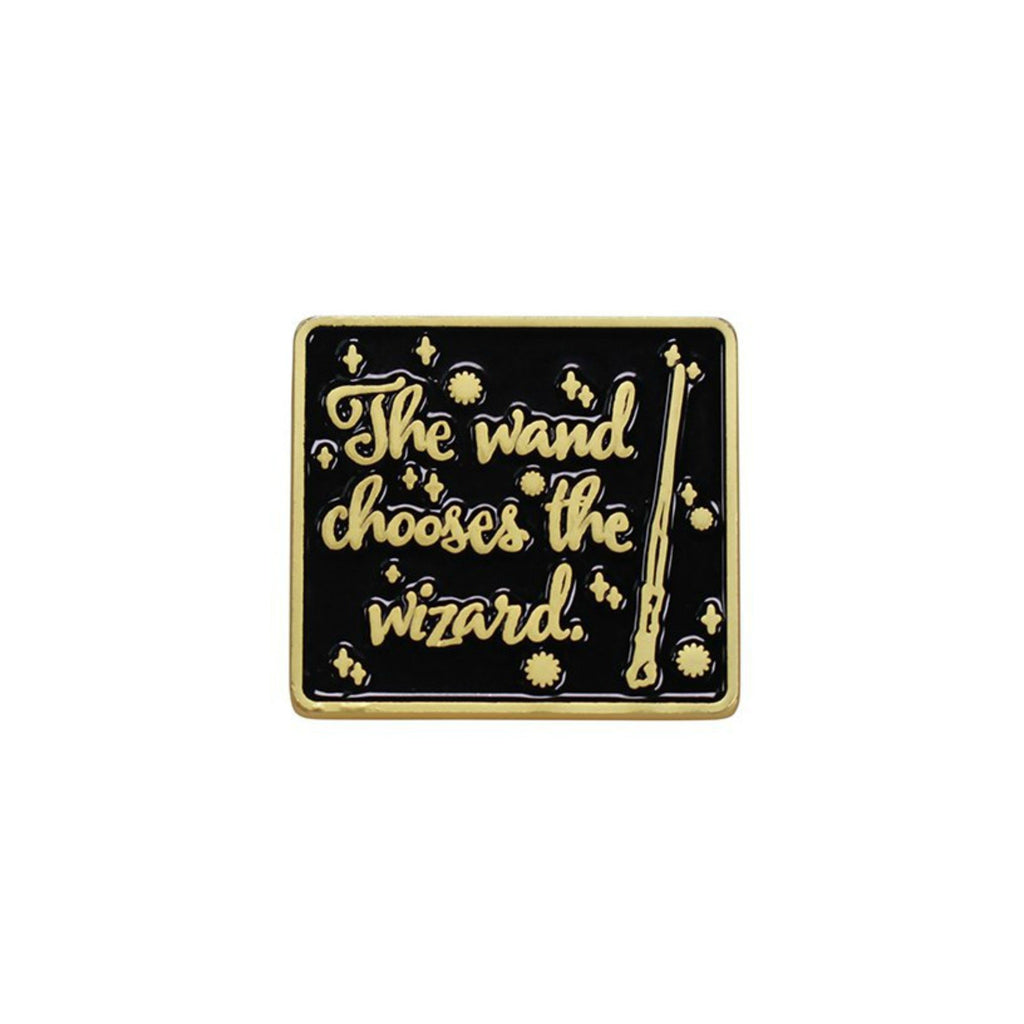 Harry Potter The Wand Chooses The Wizard Lapel Pin Badge - Minimum Mouse