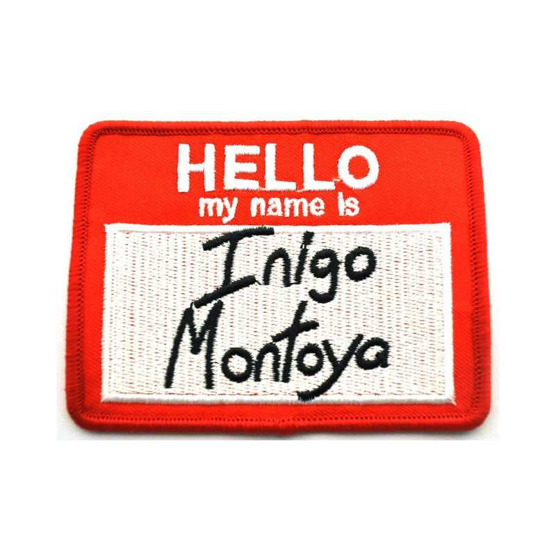 Hello My Name Is Inigo Montoya Princess Bride Iron On Patch - Minimum Mouse