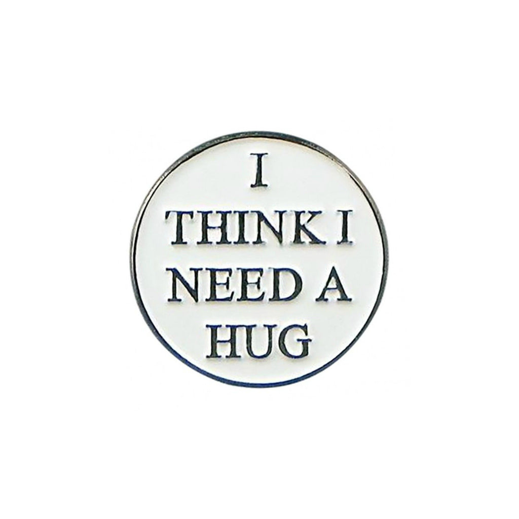 I Think I Need A Hug Enamel Lapel Pin Badge - Minimum Mouse
