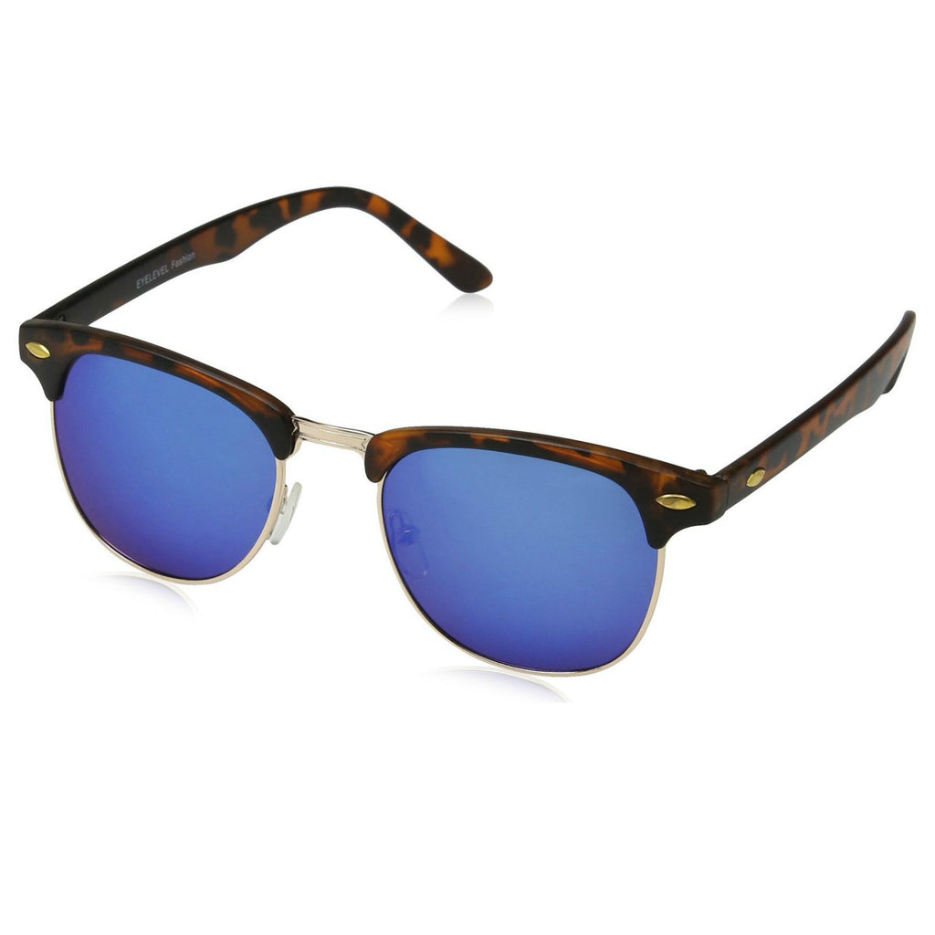 JACKSON Reflective Lens Clubmaster Sunglasses - Minimum Mouse