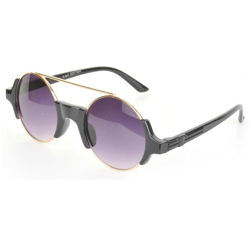JULES Round Lens Wired Top Sunglasses - Minimum Mouse